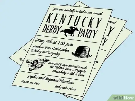 Image titled Throw a Kentucky Derby Party Step 1
