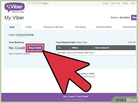 Image titled Pay for Credits on Viber Step 11