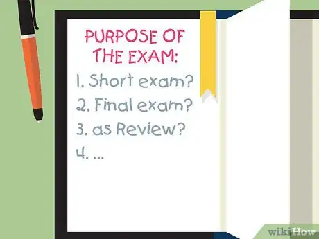 Image titled Write a Multiple Choice Exam Step 1