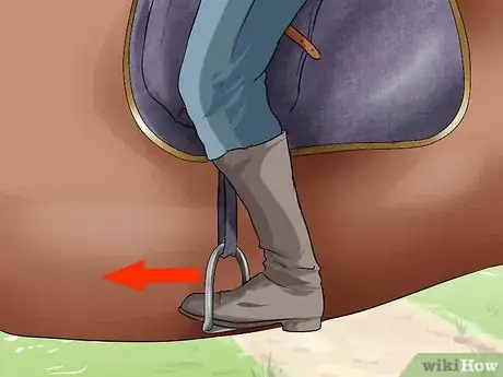 Image titled Adjust the Stirrups on an English Saddle Step 9