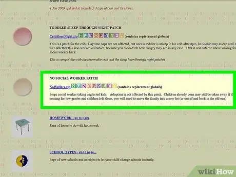 Image titled Stop Your Kids from Being Taken Away by the Social Worker on the Sims 2 Step 1
