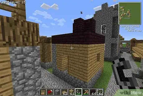 Image titled Make a Wooden House in Minecraft That Won't Burn Down Step 17