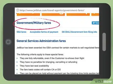 Image titled Get Military Discount On Flights Step 12