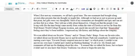 Image titled Write a Disney College Program Blog Part 4 Step 2.png