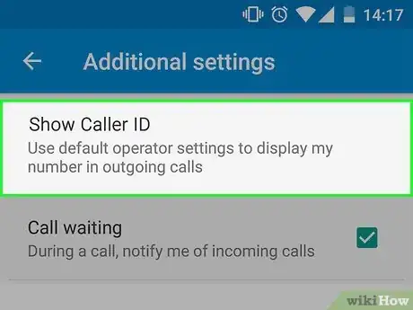 Image titled Hide Your Caller ID on Android Step 12