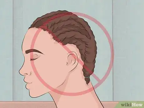 Image titled Prevent Hair Loss from Excessive Styling Step 1
