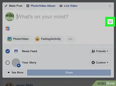 Image titled Use Emoticons on Facebook Step 3