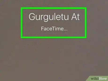 Image titled Make a FaceTime Call on an iPhone Step 10