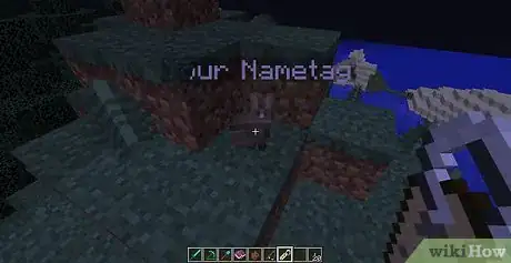 Image titled Use a Nametag in the Minecraft PC