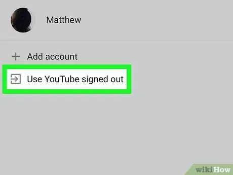 Image titled Log Out of YouTube on iPhone or iPad Step 4
