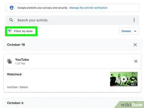 Image titled Clear Past Google Searches Step 7