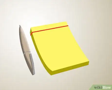 Image titled Writing pad and pen Step 1