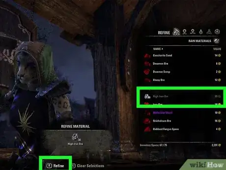 Image titled Level Up Your Blacksmithing in Elder Scrolls Online Step 5