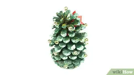 Image titled Make Christmas Tree Pinecones Step 11
