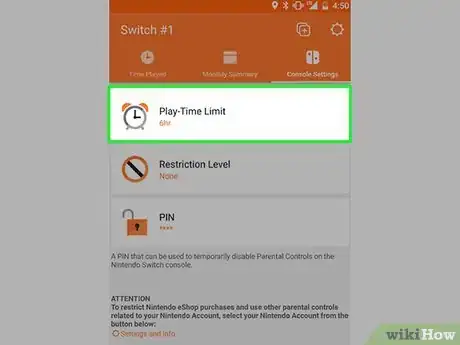 Image titled Use Parental Controls on Nintendo Switch Step 39