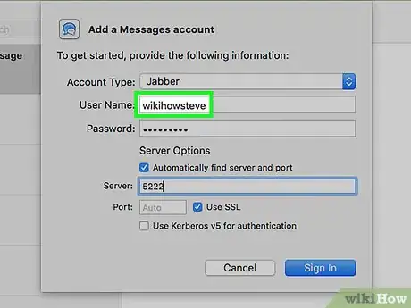 Image titled Use Jabber on Apple Messages Step 8
