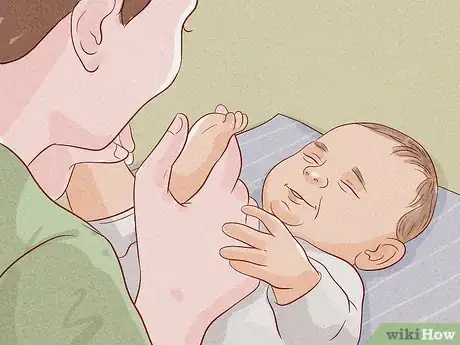 Image titled Dress a Newborn for Sleep Step 3