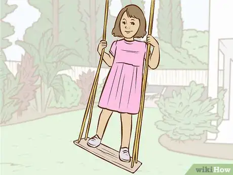 Image titled Keep Your Toddler Safe in a Swing Step 2