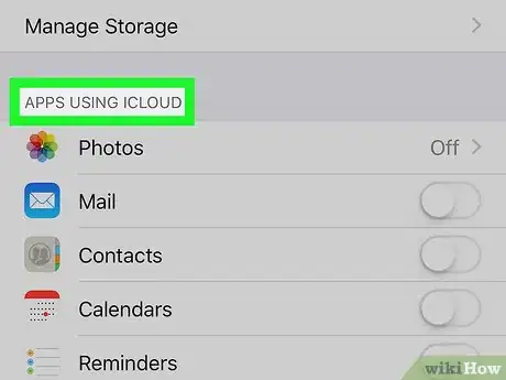 Image titled Manage iCloud Storage on iPhone or iPad Step 7