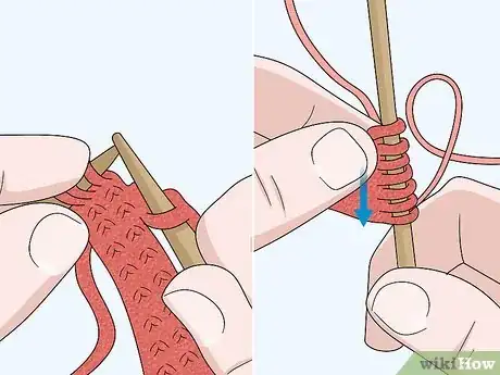 Image titled Knit Jewelry with Yarn Step 4