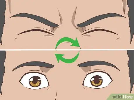 Image titled Stop Eye Twitching Step 1