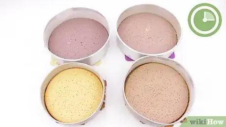 Image titled Bake Ombre Cake Step 10