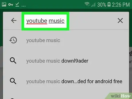 Image titled Use YouTube Music on Android Step 2