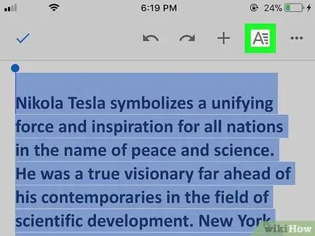 Image titled Add an Outline to a Google Doc on iPhone or iPad Step 8