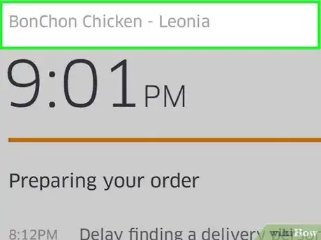 Image titled Cancel an Uber Eats Order on Android Step 3