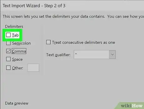 Image titled Convert Text Files to Excel Step 13