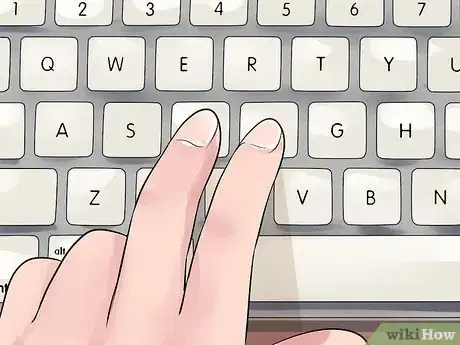 Image titled Put Your Hands on a Keyboard Step 2