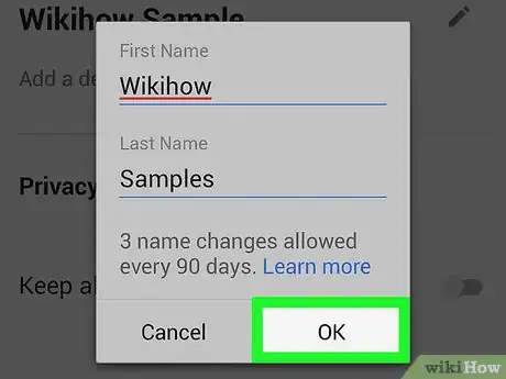Image titled Change Your Username on YouTube Step 7
