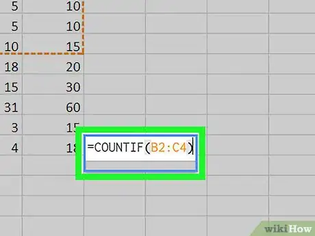 Image titled Count Cells on Google Sheets on PC or Mac Step 5