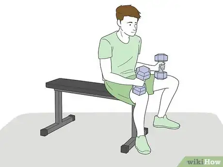 Image titled Do Dumbbell Flys Step 2
