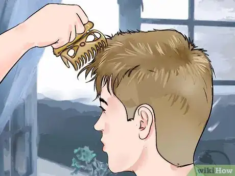 Image titled Cut a Faux Hawk Step 24