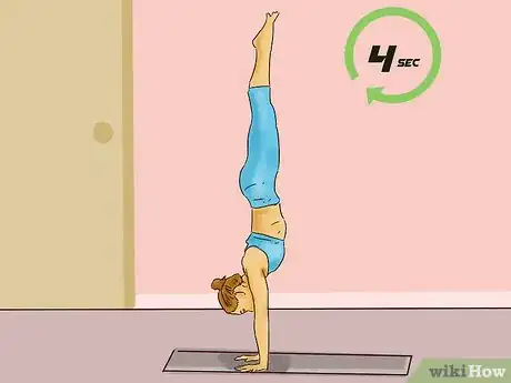 Image titled Hold a Handstand on the Beam Step 5