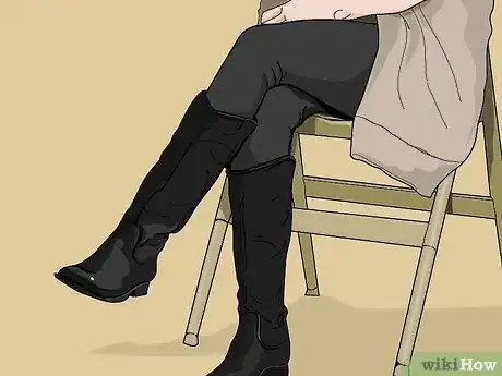 Image titled Wear Mid Calf Boots Step 1