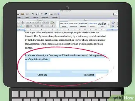 Image titled Draft a Stock Purchase Agreement Step 17