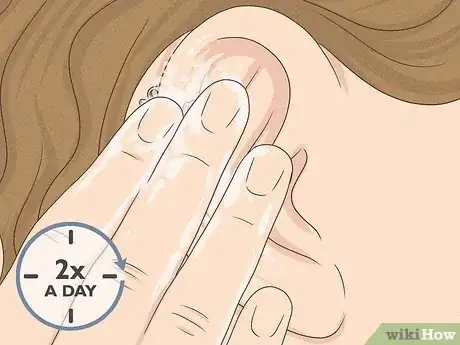 Image titled What Can You Use to Clean an Ear Piercing Step 5