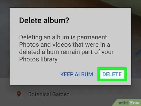 Image titled Delete an Album on Google Photos on Android Step 6