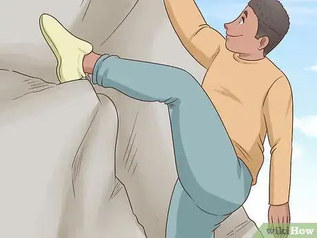 Image titled Heel Hook (Bouldering) Step 7