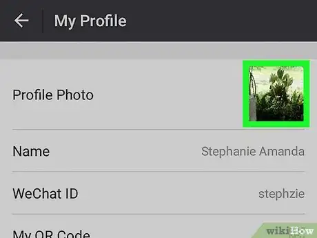 Image titled Change Your WeChat Profile Picture on Android Step 4