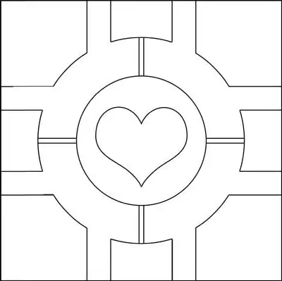 Image titled Pattern for the plush companion cube.