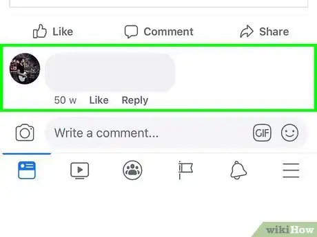 Image titled Edit Comments in Facebook Step 3