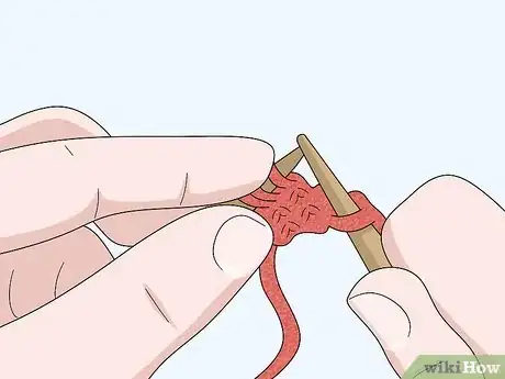 Image titled Knit Jewelry with Yarn Step 2