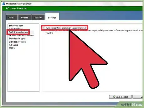 Image titled Disable Microsoft Security Essentials Step 3