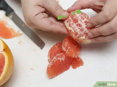 Image titled Prepare Grapefruit for Serving Step 9