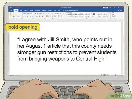 Image titled Start a Letter to the Editor Step 7