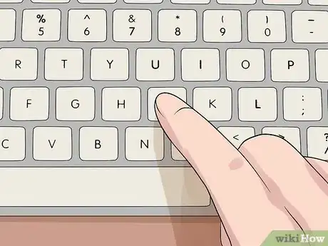 Image titled Put Your Hands on a Keyboard Step 6