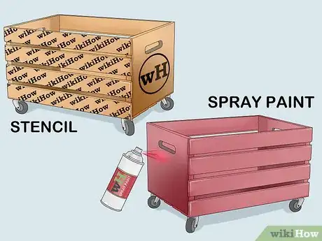 Image titled Reuse Wooden Crates in Your Home Step 10
